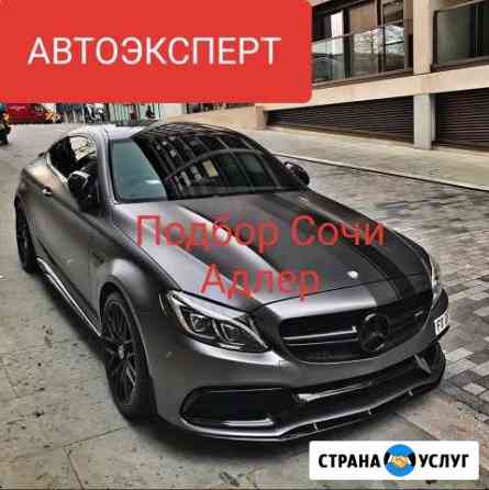 Автоэксперт проверка и подбор авто Сочи
